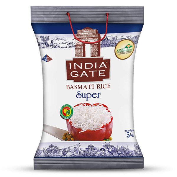 Gạo IndiaGate Super Basmati Rice (1Kg)