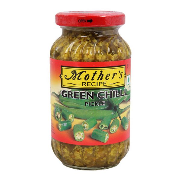 Ớt Ngâm Chua Mothers Green Chili Pickle (400Gr)